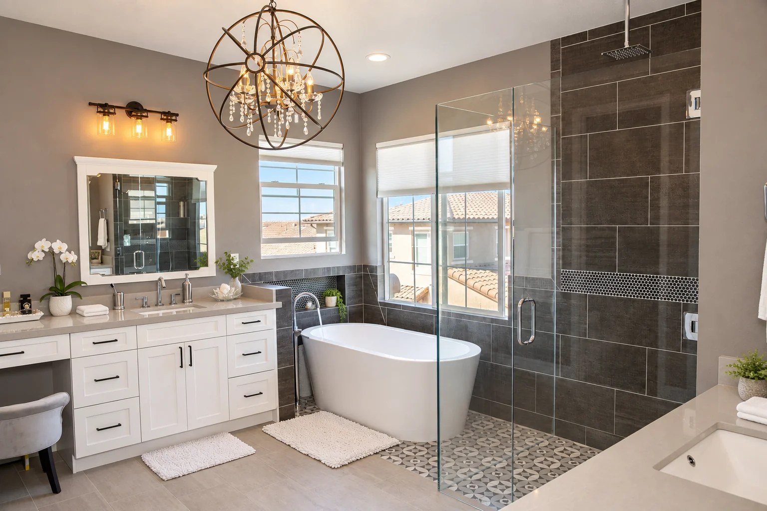 Space to unwind — Flip Job — Carlsbad · Virtually staged