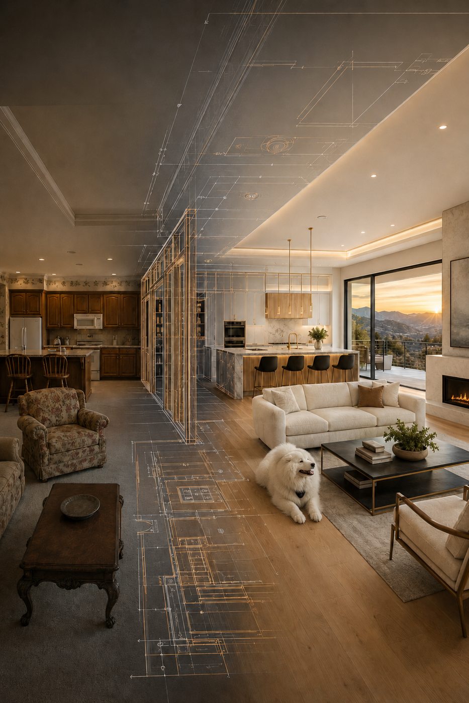 Whole-home transformation concept from the magazine